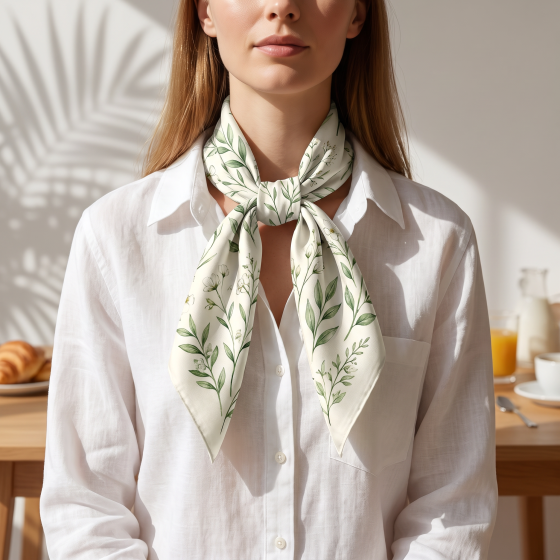 Personalized Luxury Silk Scarf for Women Stylish Customizable Accessoryd wear resistant small white shoes male